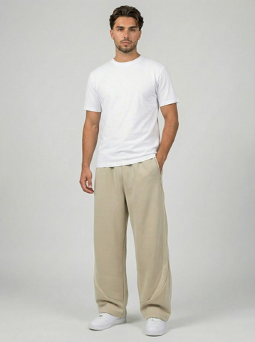 pantalon large trait