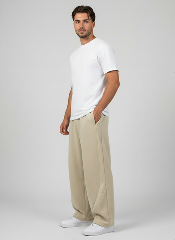 pantalon large trait