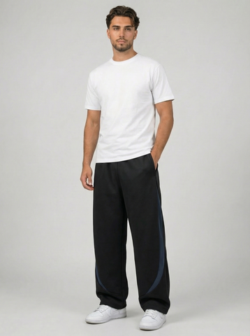 pantalon large trait