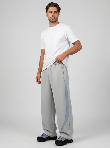 pantalon large trait